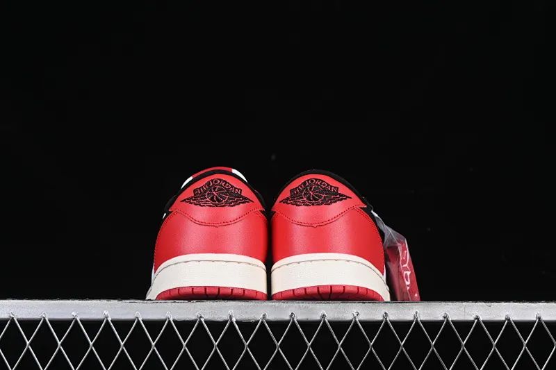 All categories Air Jordan Jordan series basketball shoes Air Jordan 1 Low Air Jordan 1 Low AJ1 Joe 1 white red black hook low-top cultural leisure sports sneakers HQ6998-600